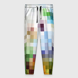 Женские брюки Пиксельная абстракция