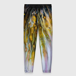 Женские брюки Красочные абстрактные волны и линии