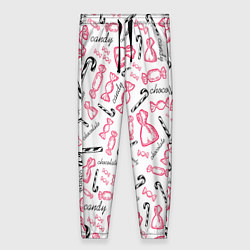 Женские брюки Сладкая жизнь в розовом цвете
