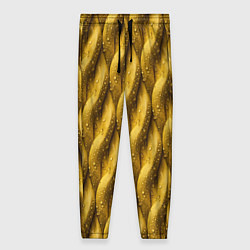 Женские брюки Сочная текстура из плетеного банана