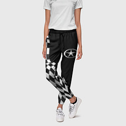 Брюки женские JAC racing flag, цвет: 3D-принт — фото 2
