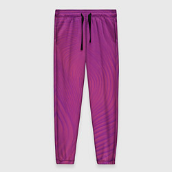 Женские брюки Фантазия в пурпурном