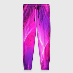 Женские брюки Pink abstract texture
