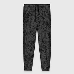 Женские брюки Тёмно-серый паттерн пятнистый