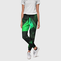 Брюки женские Геометрические фигуры, цвет: 3D-принт — фото 2