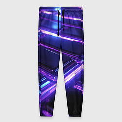 Женские брюки Фиолетовые неоновые плиты