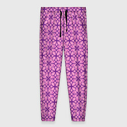 Женские брюки Фиолетовый орнамент