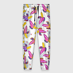 Женские брюки Разноцветный банан