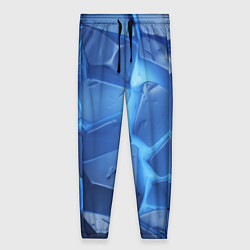 Женские брюки Синие ледяные плиты с разломом