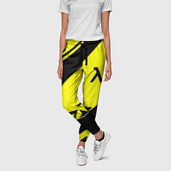 Брюки женские Half life geometry, цвет: 3D-принт — фото 2