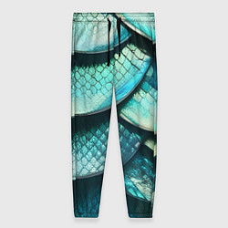Женские брюки Чешуя крупной рыбы