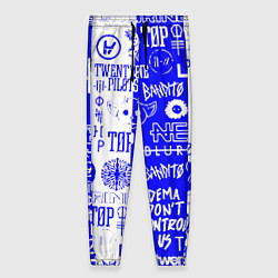 Брюки женские Twenty one pilots лого, цвет: 3D-принт