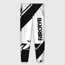 Брюки женские Farcry6 геометрия полосы, цвет: 3D-принт