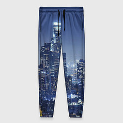 Брюки женские City, цвет: 3D-принт