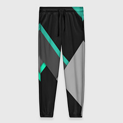 Брюки женские Multicoloured, цвет: 3D-принт