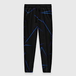 Брюки женские Color blue line, цвет: 3D-принт