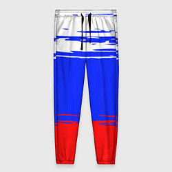 Брюки женские Патриот - флаг, цвет: 3D-принт