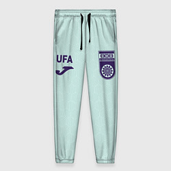 Брюки женские Фк Уфа - мятный цвет и текстура, цвет: 3D-принт