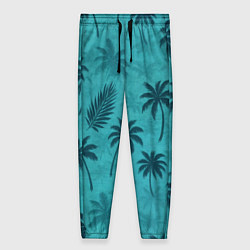 Брюки женские Гавайский стиль - Томми Версетти, цвет: 3D-принт