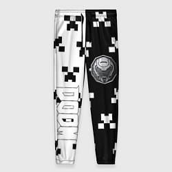 Женские брюки Doom x minecraft pattern