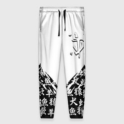 Брюки женские Doom японские символы, цвет: 3D-принт