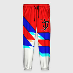 Брюки женские Doom geometry cyber sport, цвет: 3D-принт