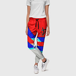 Брюки женские Doom geometry cyber sport, цвет: 3D-принт — фото 2