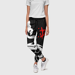 Брюки женские Doom dragon steel, цвет: 3D-принт — фото 2