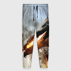 Брюки женские Огненный Змей Горыныч, цвет: 3D-принт