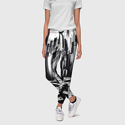 Брюки женские American metropolis, цвет: 3D-принт — фото 2