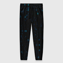 Брюки женские Color dark blue khaki, цвет: 3D-принт