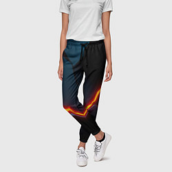 Брюки женские Plate split, цвет: 3D-принт — фото 2