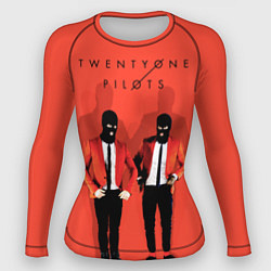 Рашгард женский Twenty One Pilots, цвет: 3D-принт