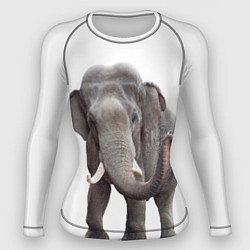 Рашгард женский Большой слон, цвет: 3D-принт