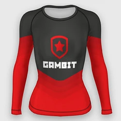 Рашгард женский Gambit Gaming Uniform, цвет: 3D-принт