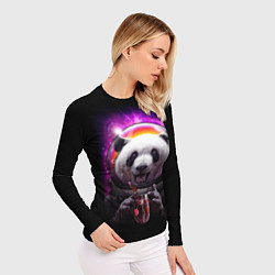 Рашгард женский Panda Cosmonaut, цвет: 3D-принт — фото 2