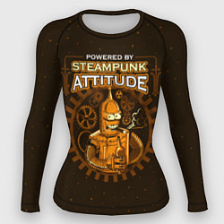 Рашгард женский Steampunk Attitude, цвет: 3D-принт