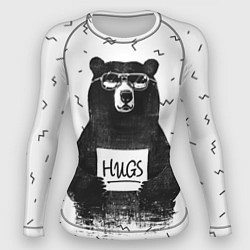 Рашгард женский Bear Hugs, цвет: 3D-принт