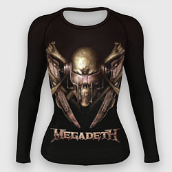 Рашгард женский Megadeth, цвет: 3D-принт