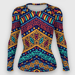 Рашгард женский Африка, цвет: 3D-принт