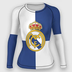 Женский рашгард Real Madrid: Blue style