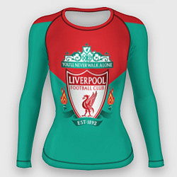 Женский рашгард Liverpool: Green style