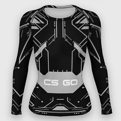 Рашгард женский CS:GO Black collection, цвет: 3D-принт