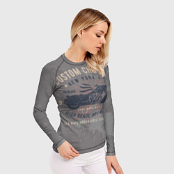 Рашгард женский Мотоцикл-5, цвет: 3D-принт — фото 2