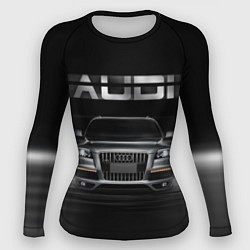 Рашгард женский Audi Q7 скорость, цвет: 3D-принт