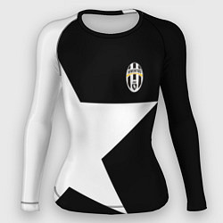 Рашгард женский FC Juventus: Star, цвет: 3D-принт
