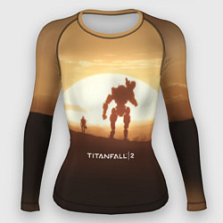 Рашгард женский Titanfall 2: Sunrise, цвет: 3D-принт