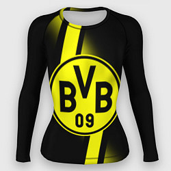 Рашгард женский FC Borussia Dortmund: Storm, цвет: 3D-принт