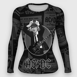 Женский рашгард AC/DC: Black Devil