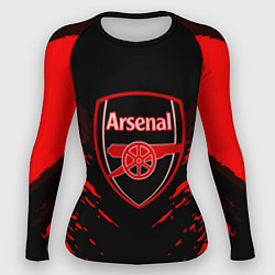 Рашгард женский Arsenal FC: Sport Fashion, цвет: 3D-принт